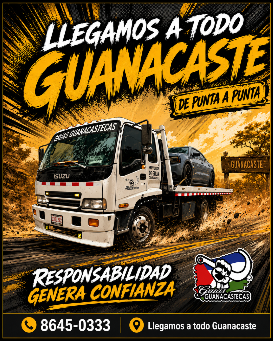 Grúas Guanacastecas — Diseño 2