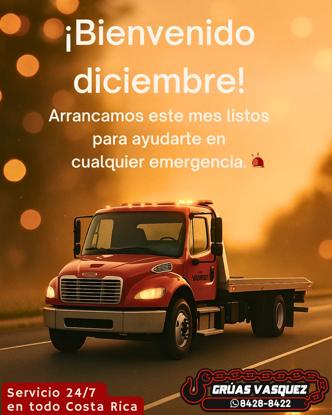 Grúas Vasquez — Diseño 1