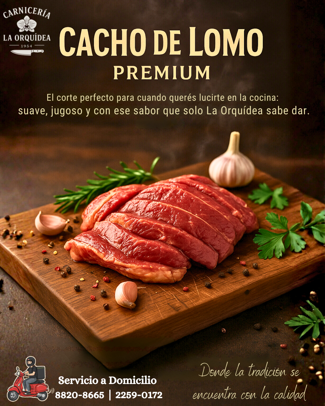 La Orquídea — Diseño 1