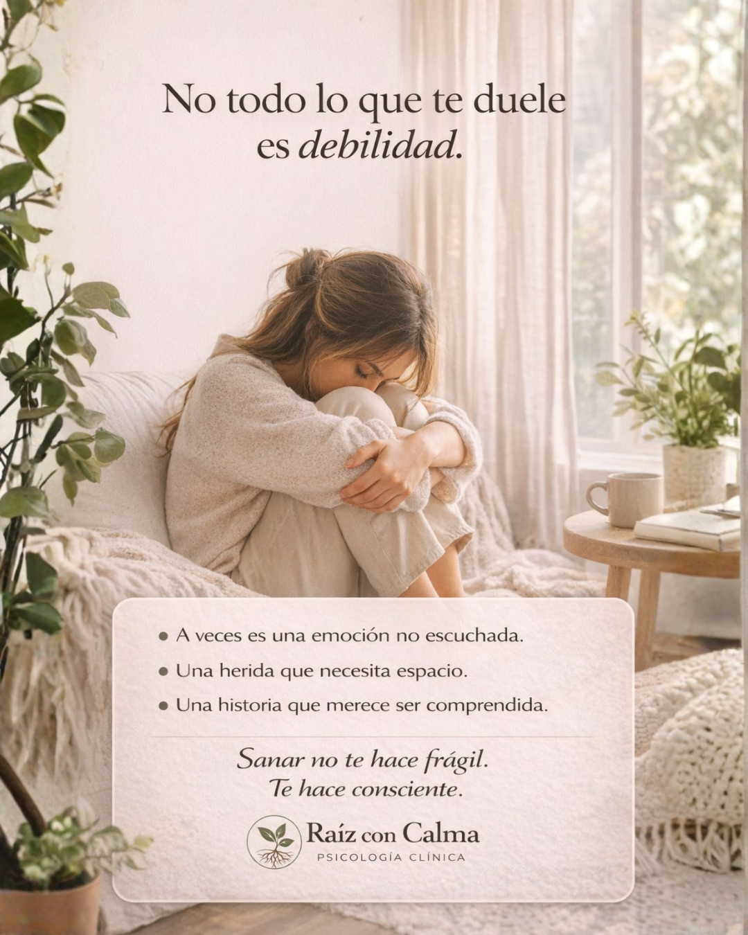 Raíz con Calma — Diseño 2