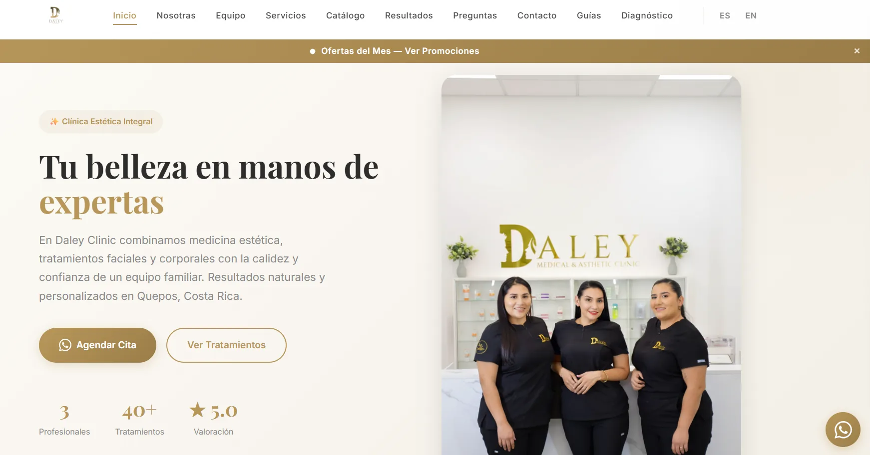 Vista previa Daley Clinic