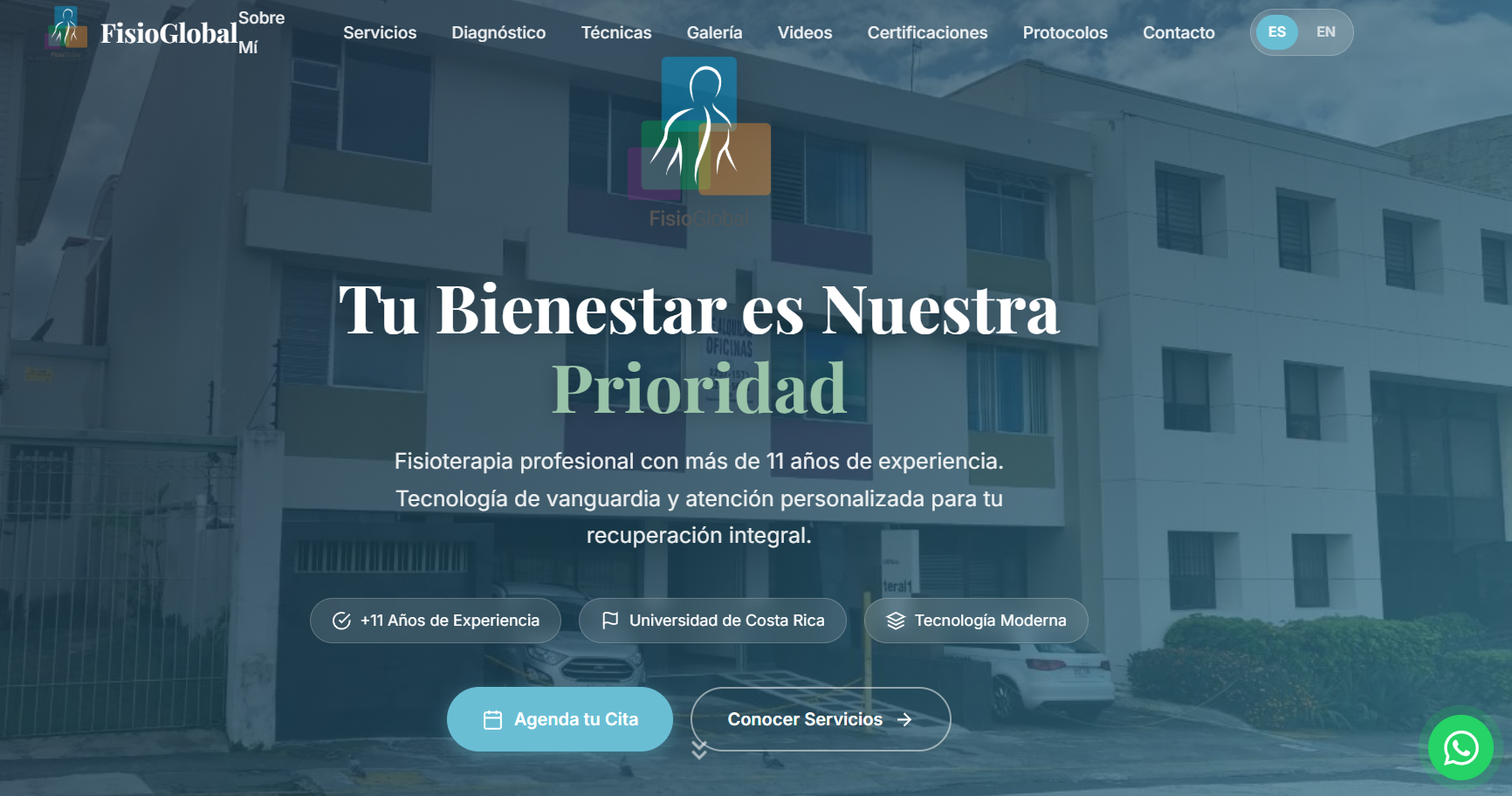 Vista previa FisioGlobal