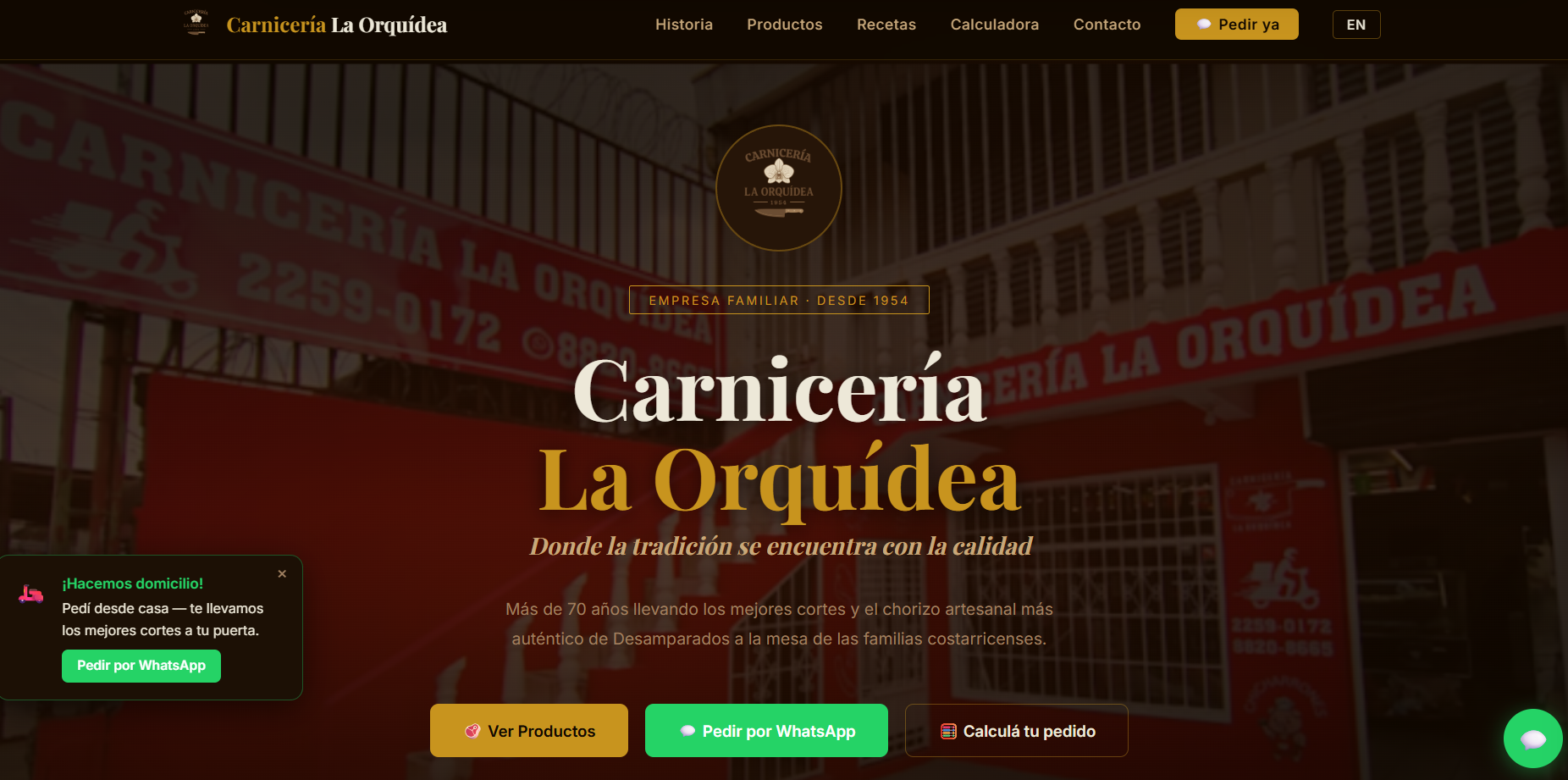Vista previa Carnicería La Orquídea